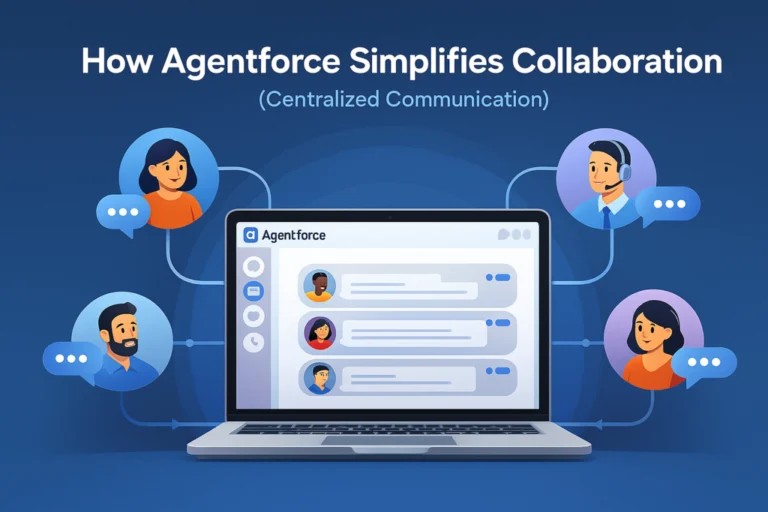 How Agent force Simplifies Remote Collaboration?