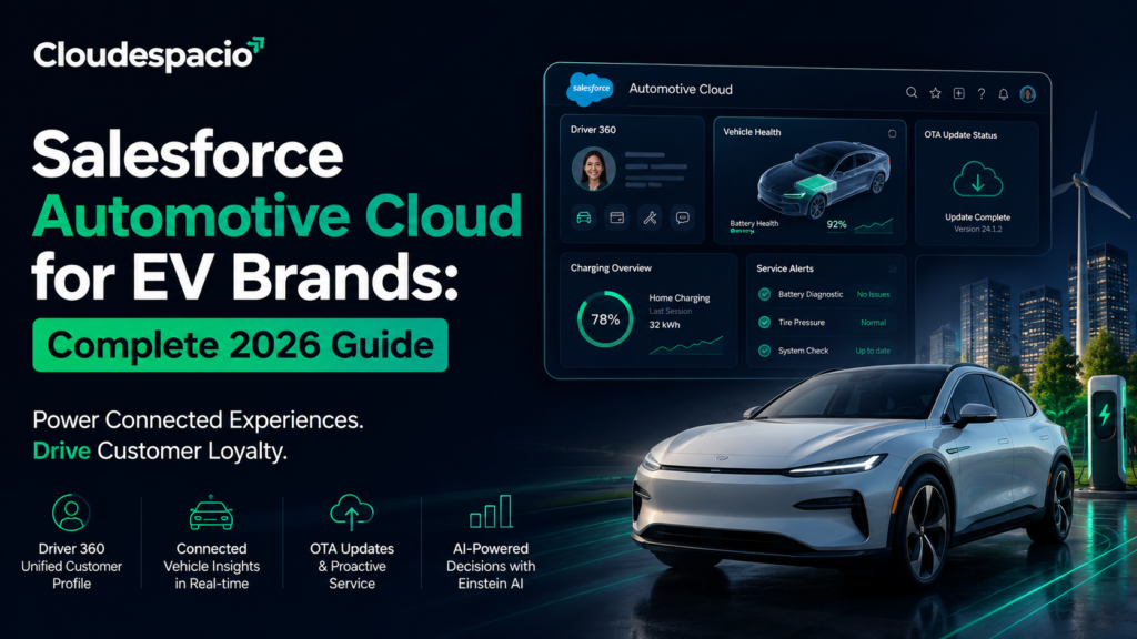 Salesforce Automotive Cloud for EV brands