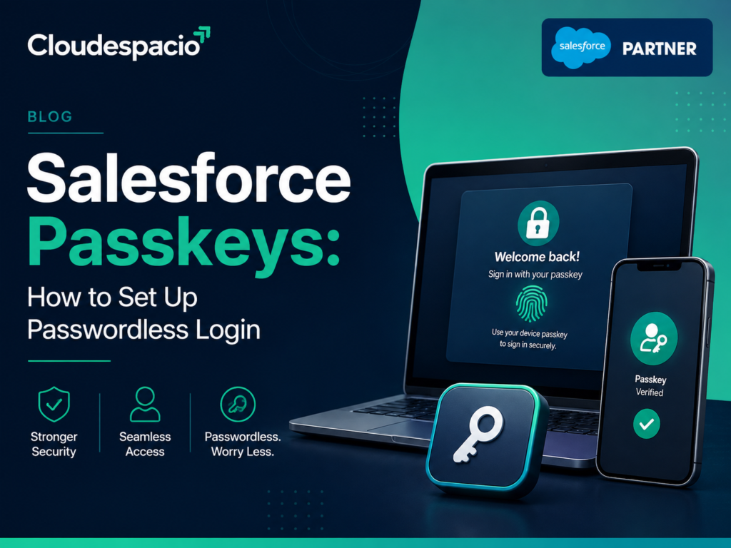 Salesforce Passkeys: How to Set Up Passwordless Login